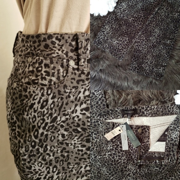 Talbots| Cheetah Print Jeans - Picture 5 of 6